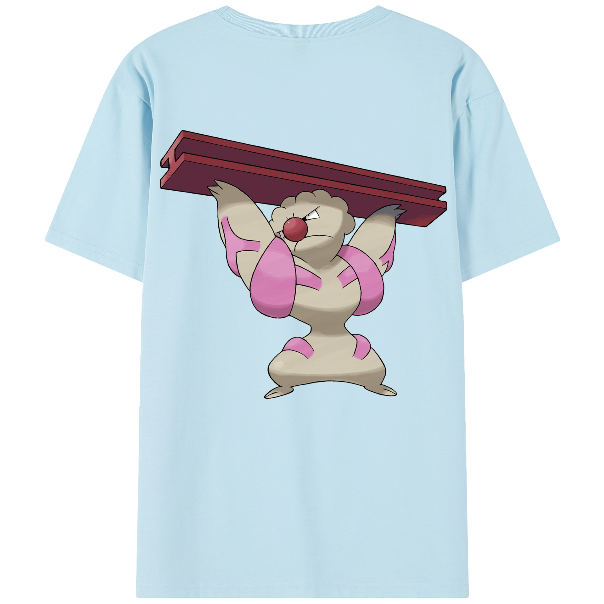 （画像用） ポケットモンスター Pokémon 綿100％半袖Tシャツ（背面プリント）
